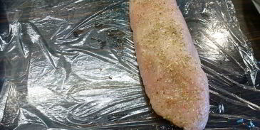 отварные куриные рулетики с двумя видами начинки