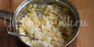 постные хрустящие рулетики с начинкой