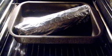 пятнистый куриный рулетик