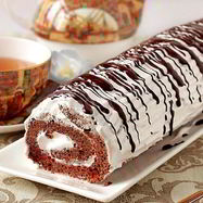 Рецепт Рулета из бисквитного теста