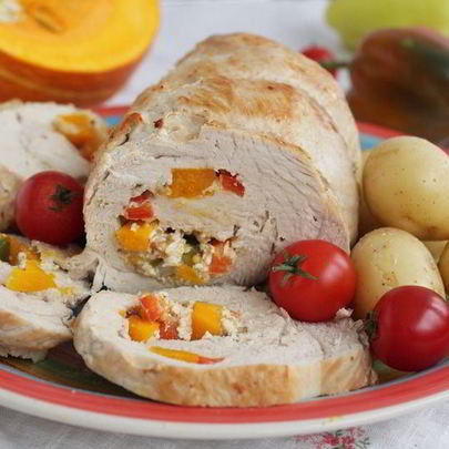 Рулет из грудки индейки