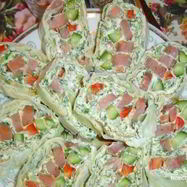 Рецепт Рулета из лаваша с горбушей