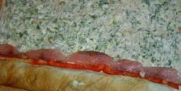 рулет из лаваша с горбушей