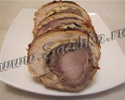 Рулет из мяса