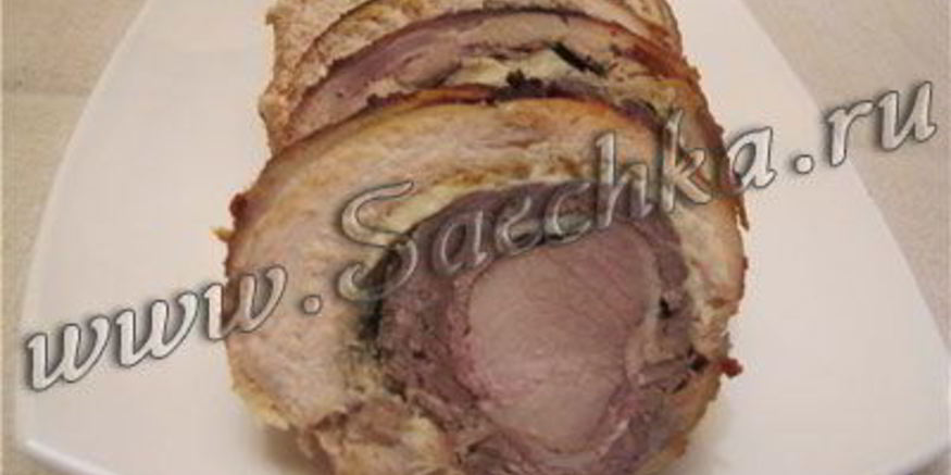Рецепт рулета из мяса