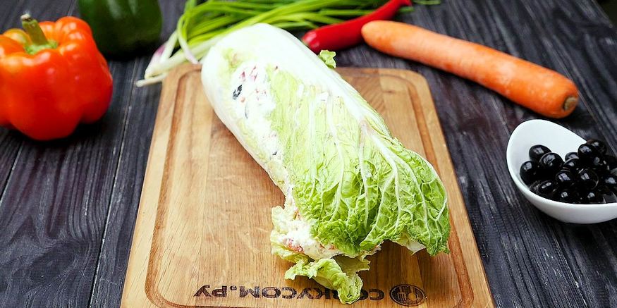 Рецепт рулета из пекинской капусты