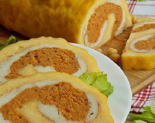 Рулет из сыра