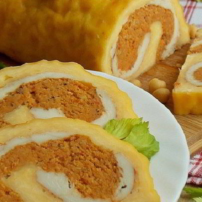 Рулет из сыра