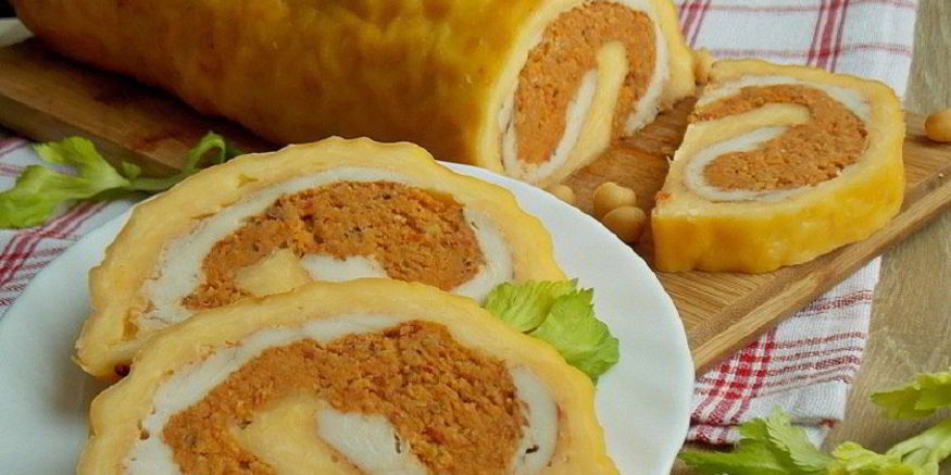 Рецепт рулета из сыра