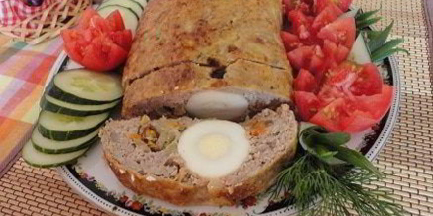 Рецепт рулета мясного