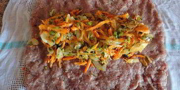 рулет мясной