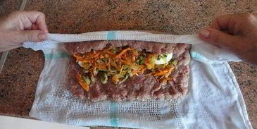 рулет мясной