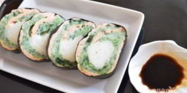 рулет рыбный с нори