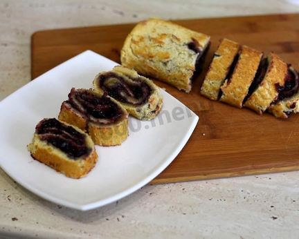 Рулет с сухим молоком