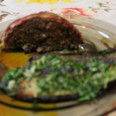 Рулет с зеленью