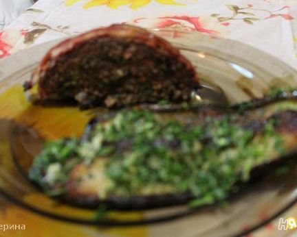 Рулет с зеленью