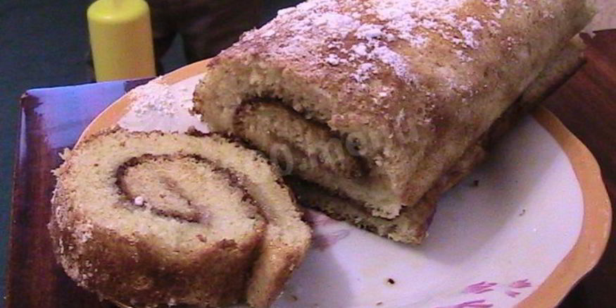 Рецепт рулета сладкого за 10 минут