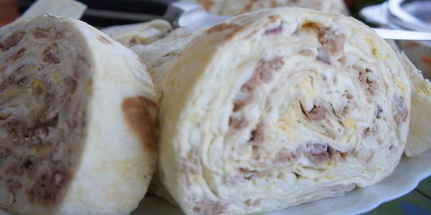 Рецепт рулета закусочного