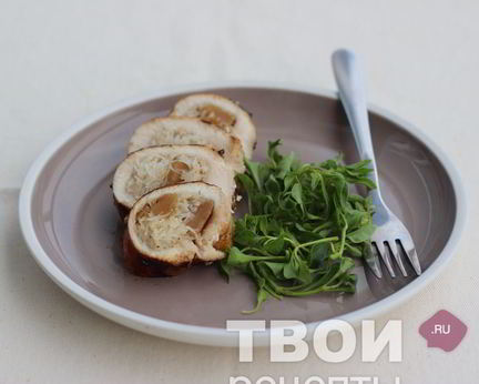 Рулетики из курицы с манго