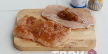 рулетики из курицы с манго