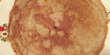 рулетики из печеночных блинчиков с грибами