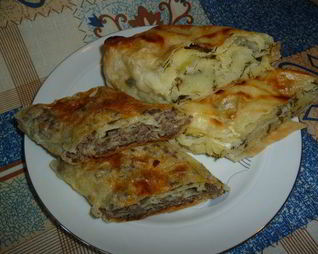 Рулеты с картофелем и с ливером