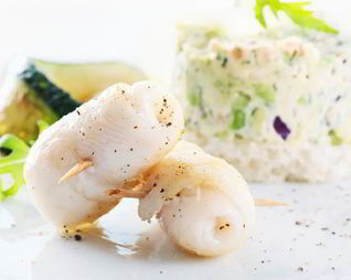 Рыбные рулеты с овощами