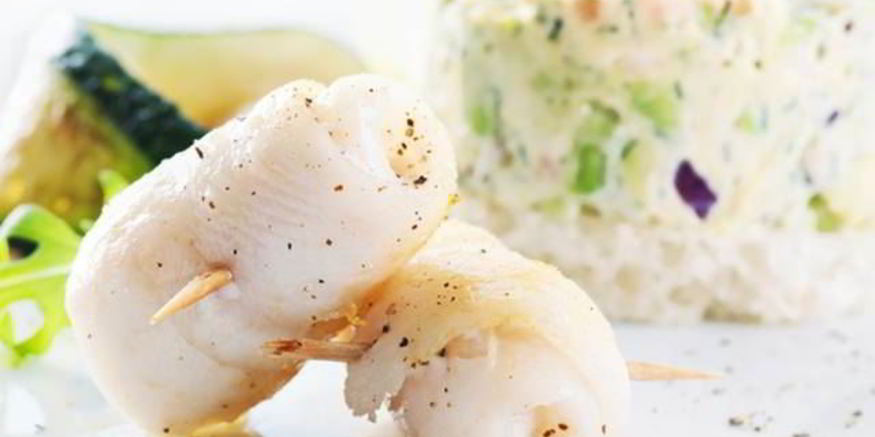 Рецепт рыбных рулетов с овощами