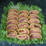 Рецепт Сырного рулета с рыбой