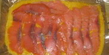 сырный рулет с рыбой