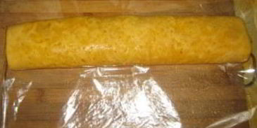 сырный рулет с рыбой