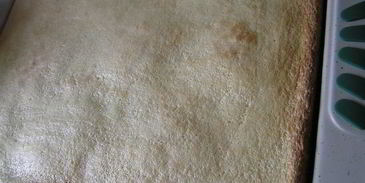 цитрусовый бисквитный рулет