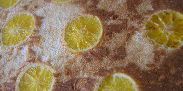 цитрусовый бисквитный рулет