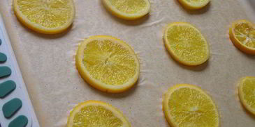 цитрусовый бисквитный рулет