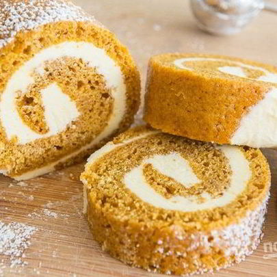 Тыквенный рулет