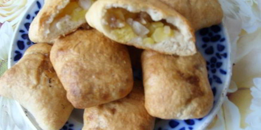 Рецепт печеной самсы с тыквой