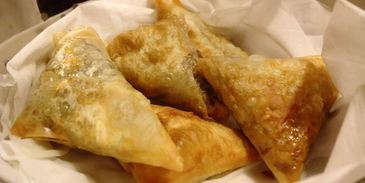 самоса из теста фило с мясом