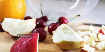 самса с фруктами