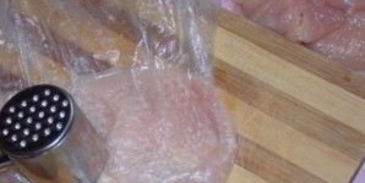 самса с куриной грудкой