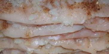 самса с куриной грудкой