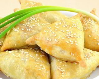 Самса с куриным филе