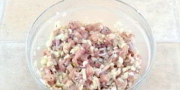 самса с куриным филе