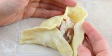 самса с куриным филе