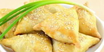 самса с куриным филе