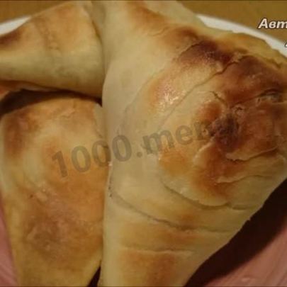 Самса с мясным фаршем тимьяном и чабрецом