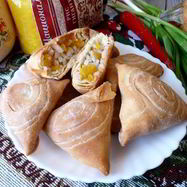 Рецепт Самсы с тыквой и рисом