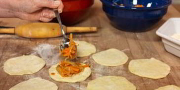 самса с тыквой