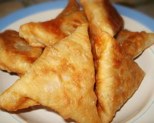 Самса слоеная узбекская