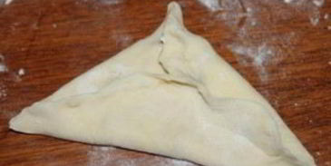 слоеная самса с сыром