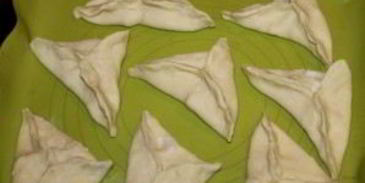 слоеная самса с сыром